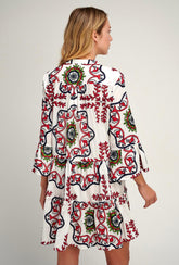 Vestido Manga Longa Mandalas